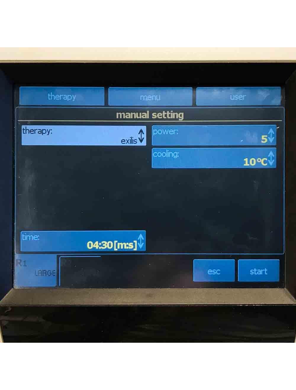 2012 BTL EXILIS Elite RF Laser System Cellulite Reduction W/ 2 Handpieces