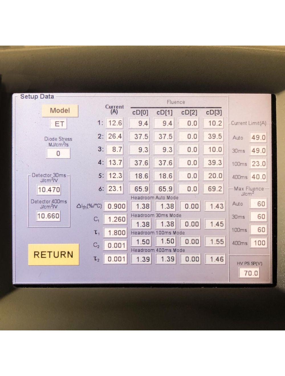 Lumenis LightSheer ET Light Diode System - With Handpiece T4659