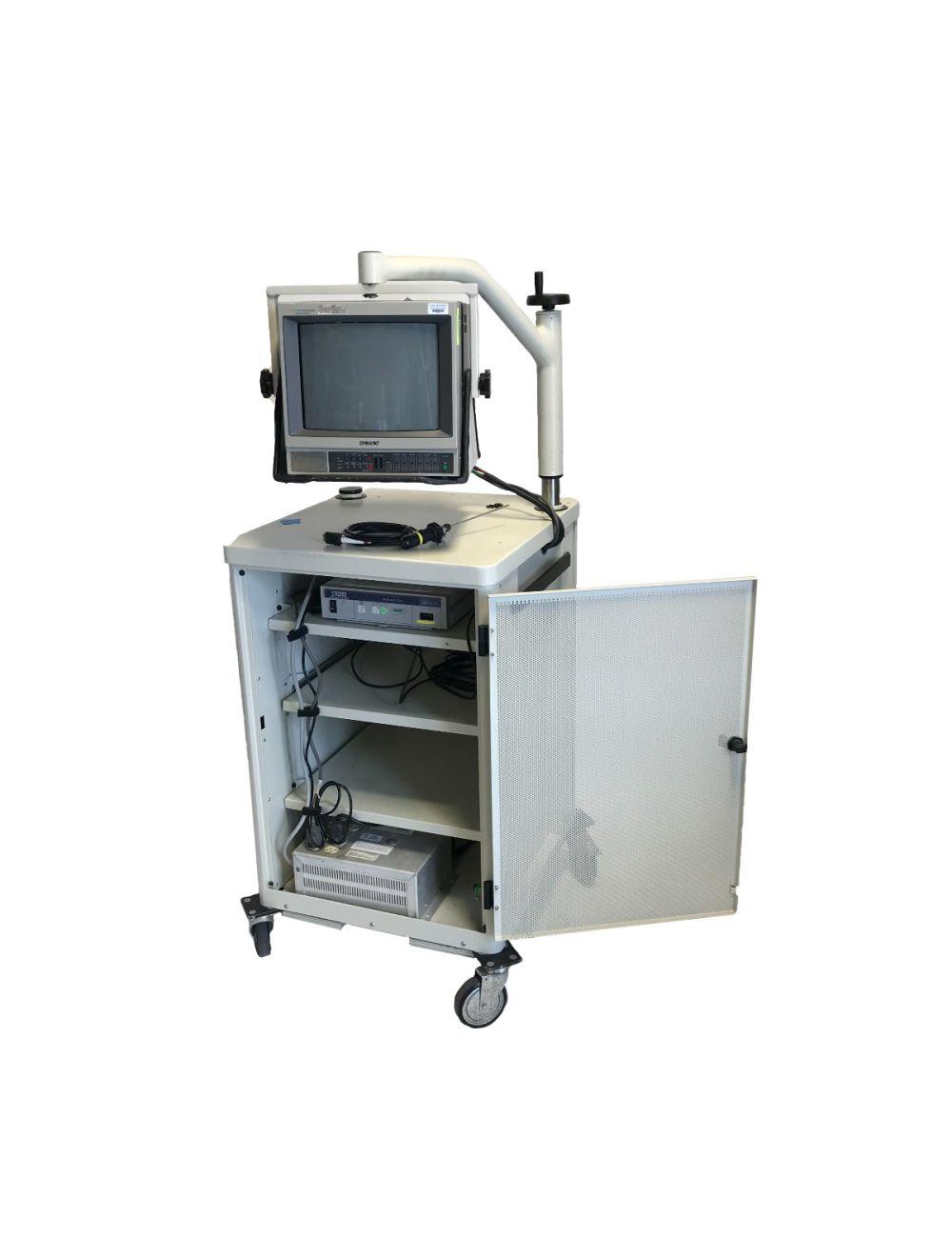 Karl Storz Endoskope 202101 20 Endoscopy Cart w/ Handpiece &amp; Screen