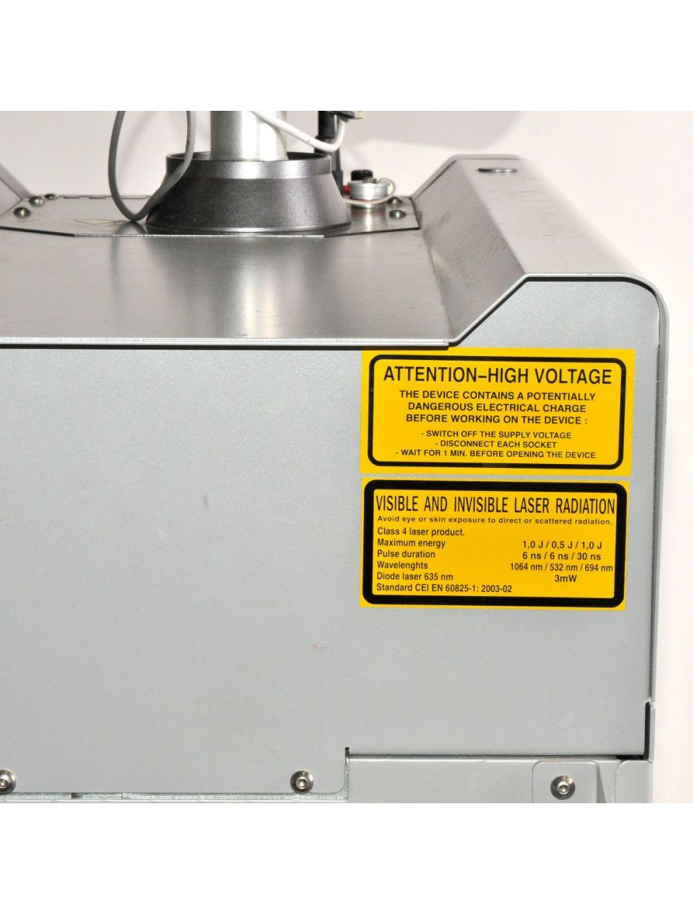 2011 Quanta Q-Plus T Tattoo Removal 1064 532 694 Laser Q-Switched Ruby + Nd:YAG