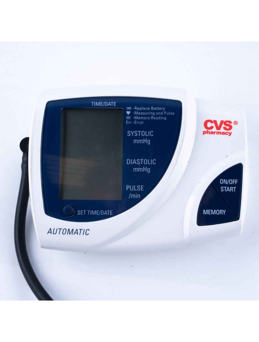 CVS Pharmacy Automatic Battery Powered Blood Pressure Monitor 271245 (3BW1-A)