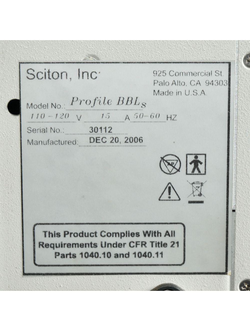 Sciton BBLs BroadBand Light IPL Acne Lesions Skin Tightening Hair Removal BBL