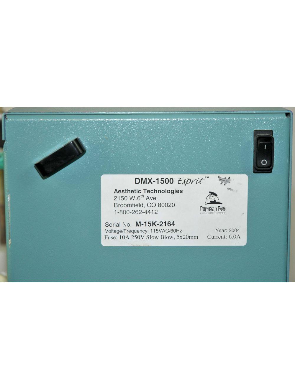 2004 Aesthetic Technologies DMX-1500 Esprit Parisian Peel Microdermabrasion