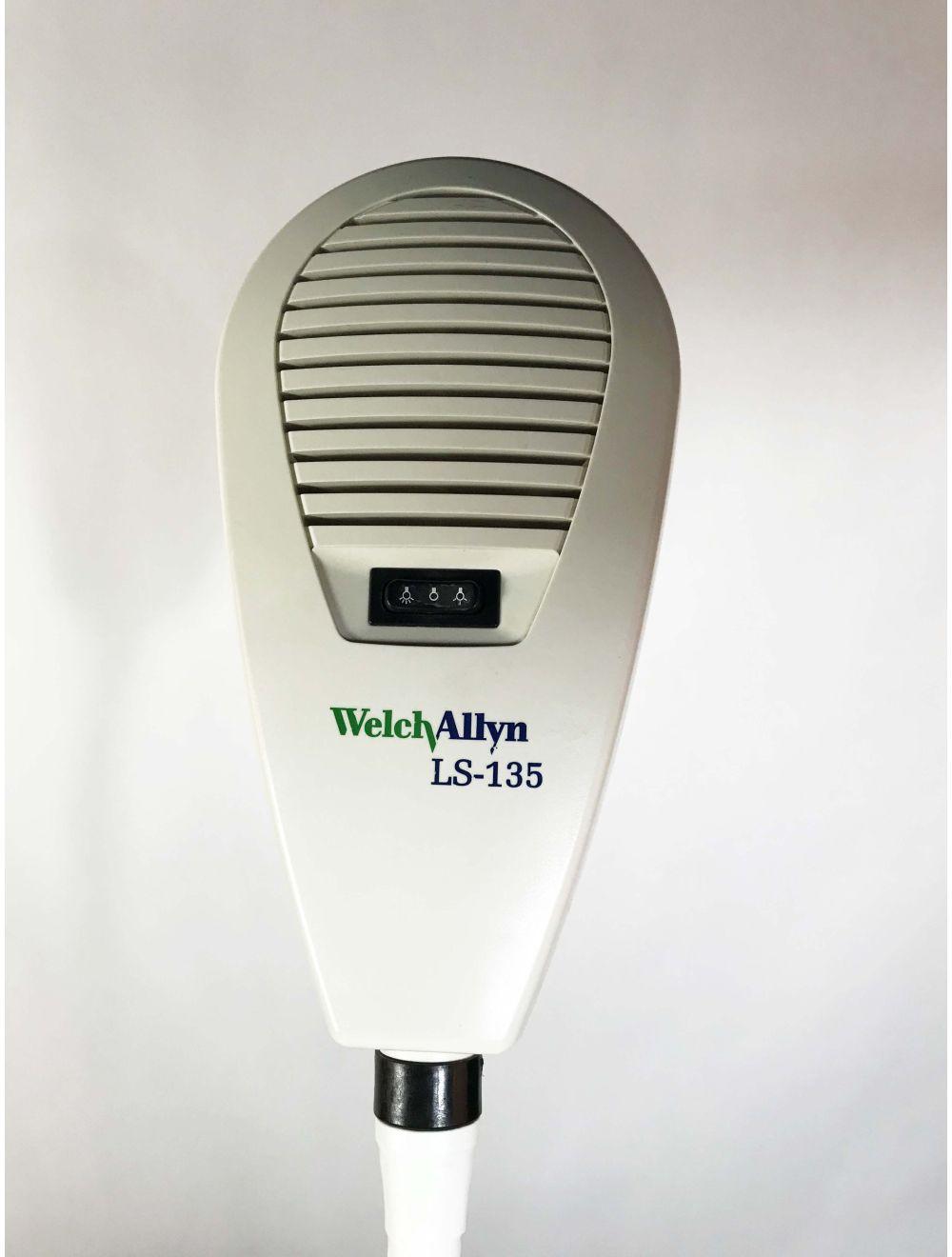 Welch Allyn LS 135 35 Watt Halogen Medical Exam Light Posable Floor Lamp 12º