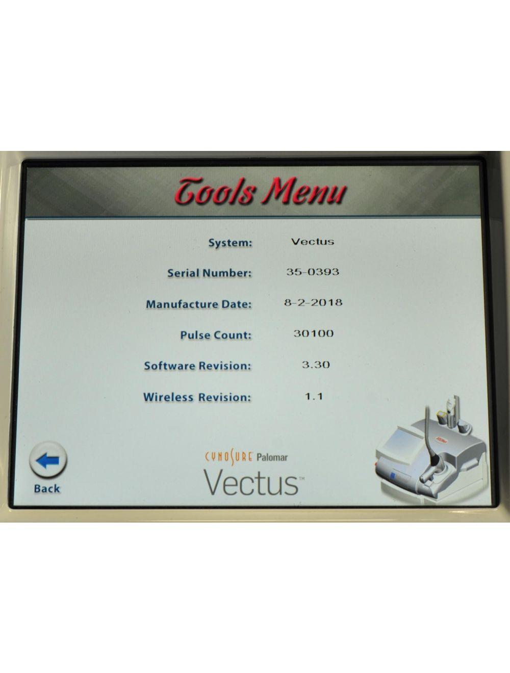 2013 Palomar Vectus 810 Diode Hair Removal High Volume Laser System HR