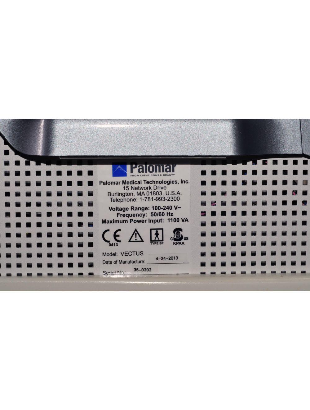 2013 Palomar Vectus 810 Diode Hair Removal High Volume Laser System HR