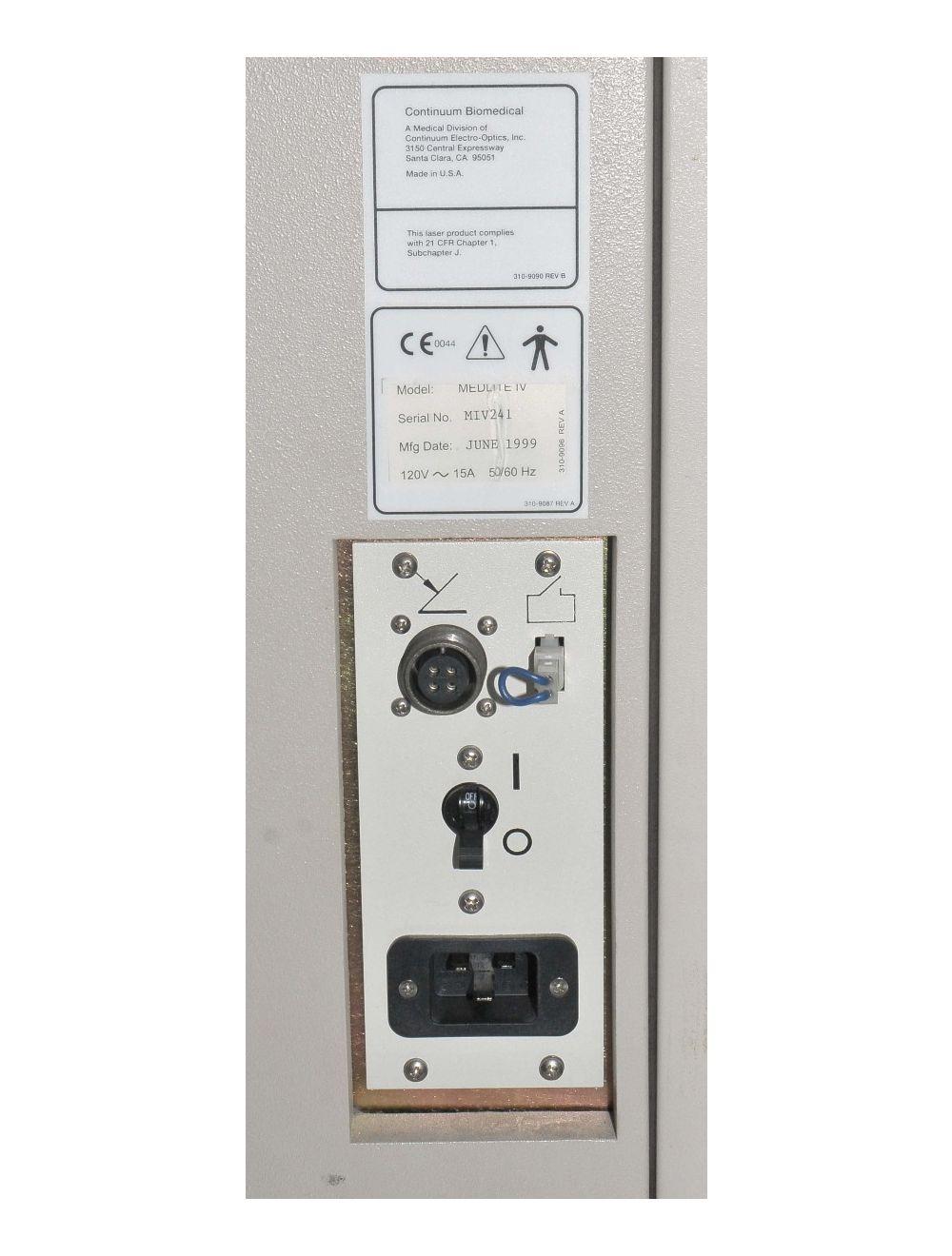 ConBio Medlite IV Q-Switch Nd:YAG Tattoo Removal Laser Q-Switched Con Bio 1999