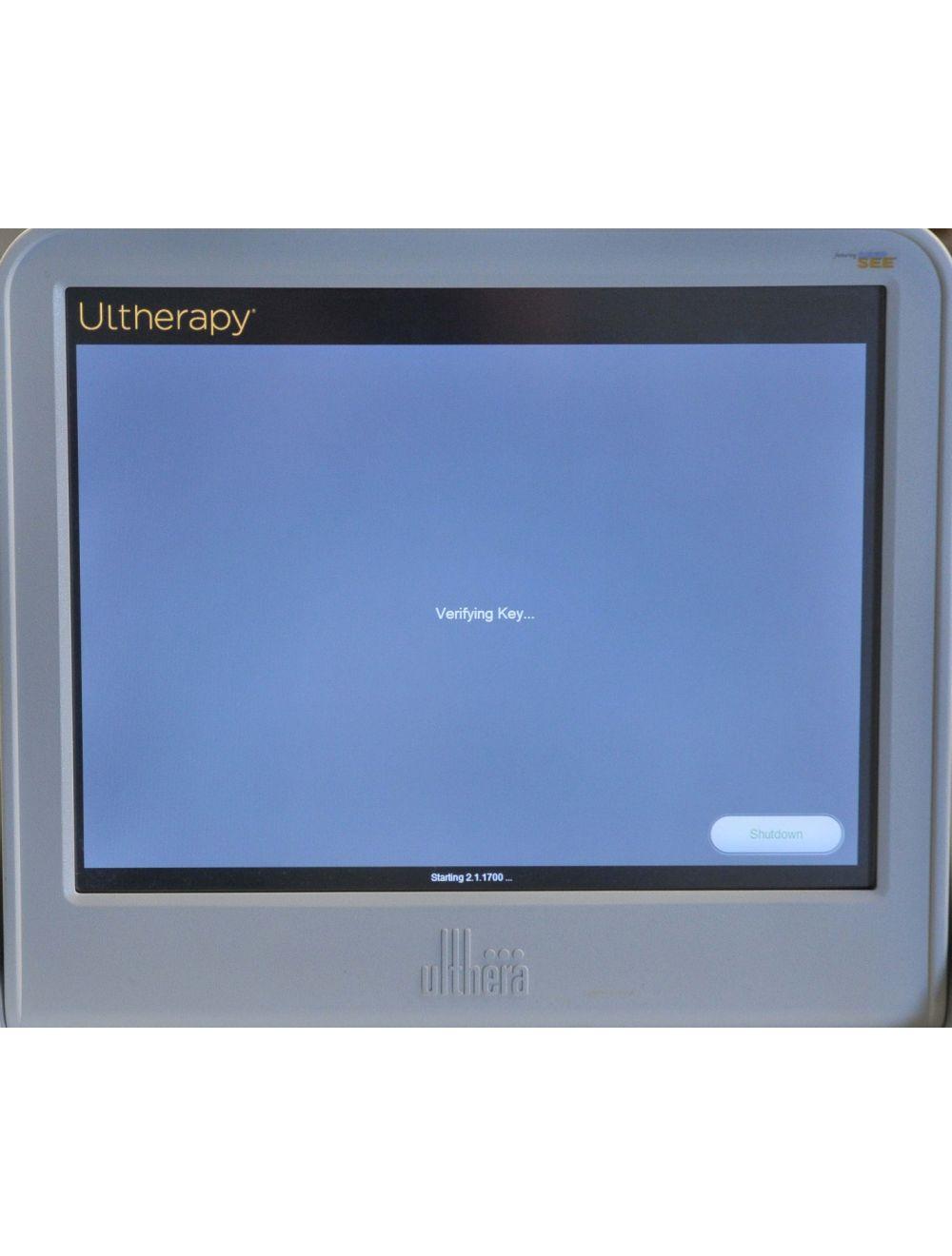 2016 Merz Ulthera Ultherapy DeepSEE Ultrasound System w/Access Key Accessories