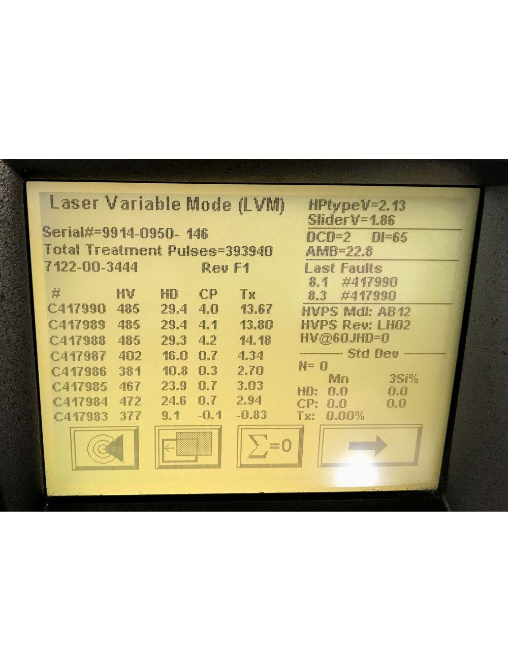 2004 Candela GentleYAG 80J Nd:YAG 1046 Laser Hair Removal Vascular System