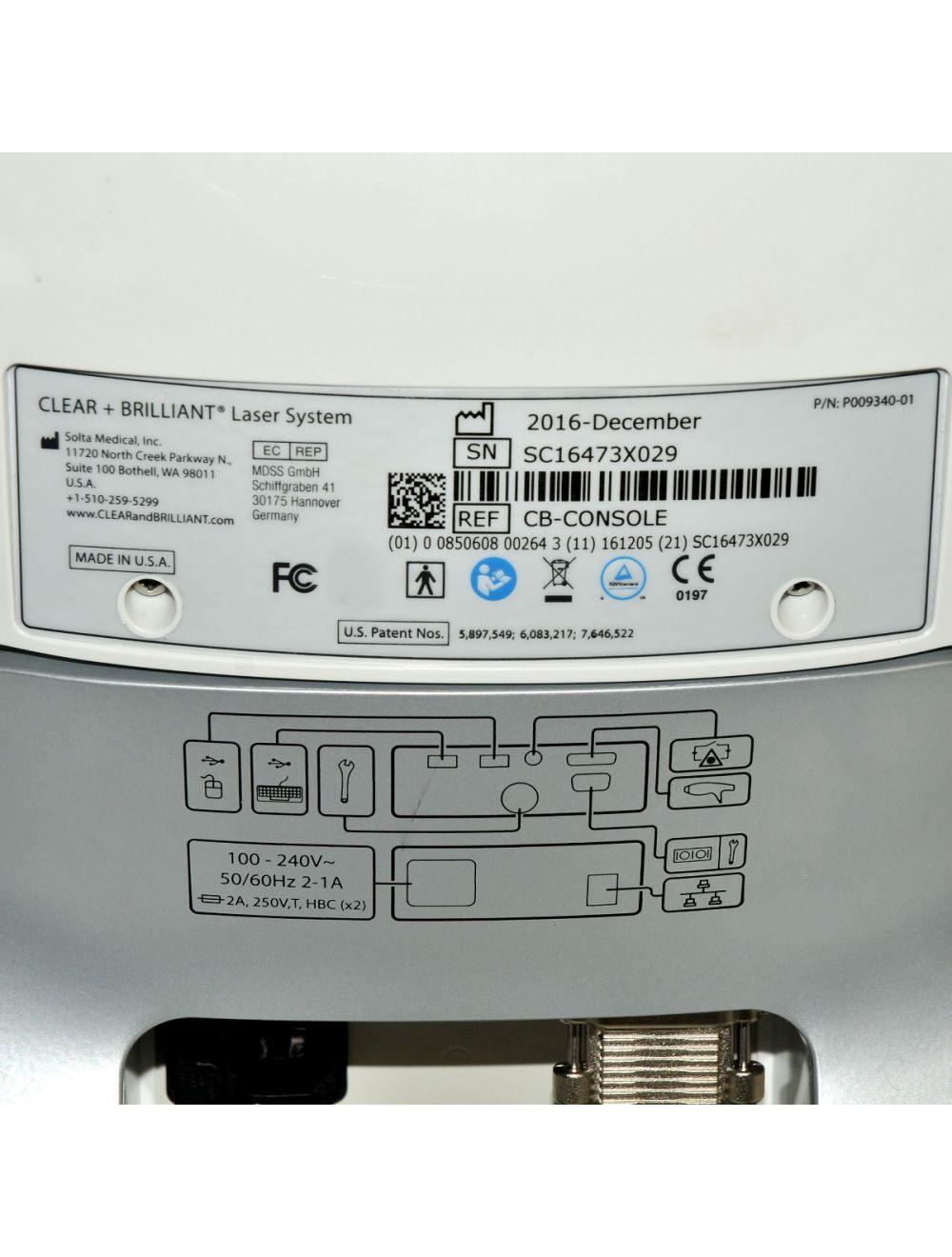 SOLTA Clear &amp; Brilliant Diode 1440 Fractional Skin Resurfacing Acne Pigmentation