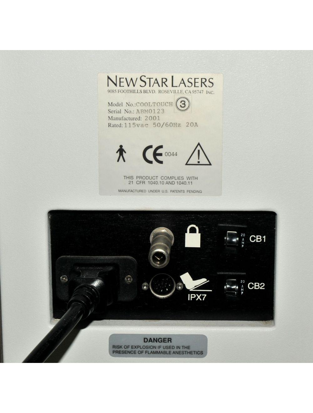 2001 NewStar CoolTouch 3 CT YAG Laser Cosmetic Acne Wrinkles Scars Skin Care