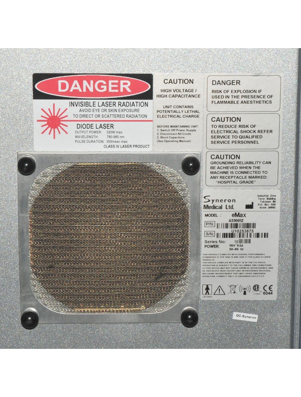 Syneron eMax Laser Skin Rejuvenatation Tightening Wrinkle SRA ST Refirme 3 HP&#039;s