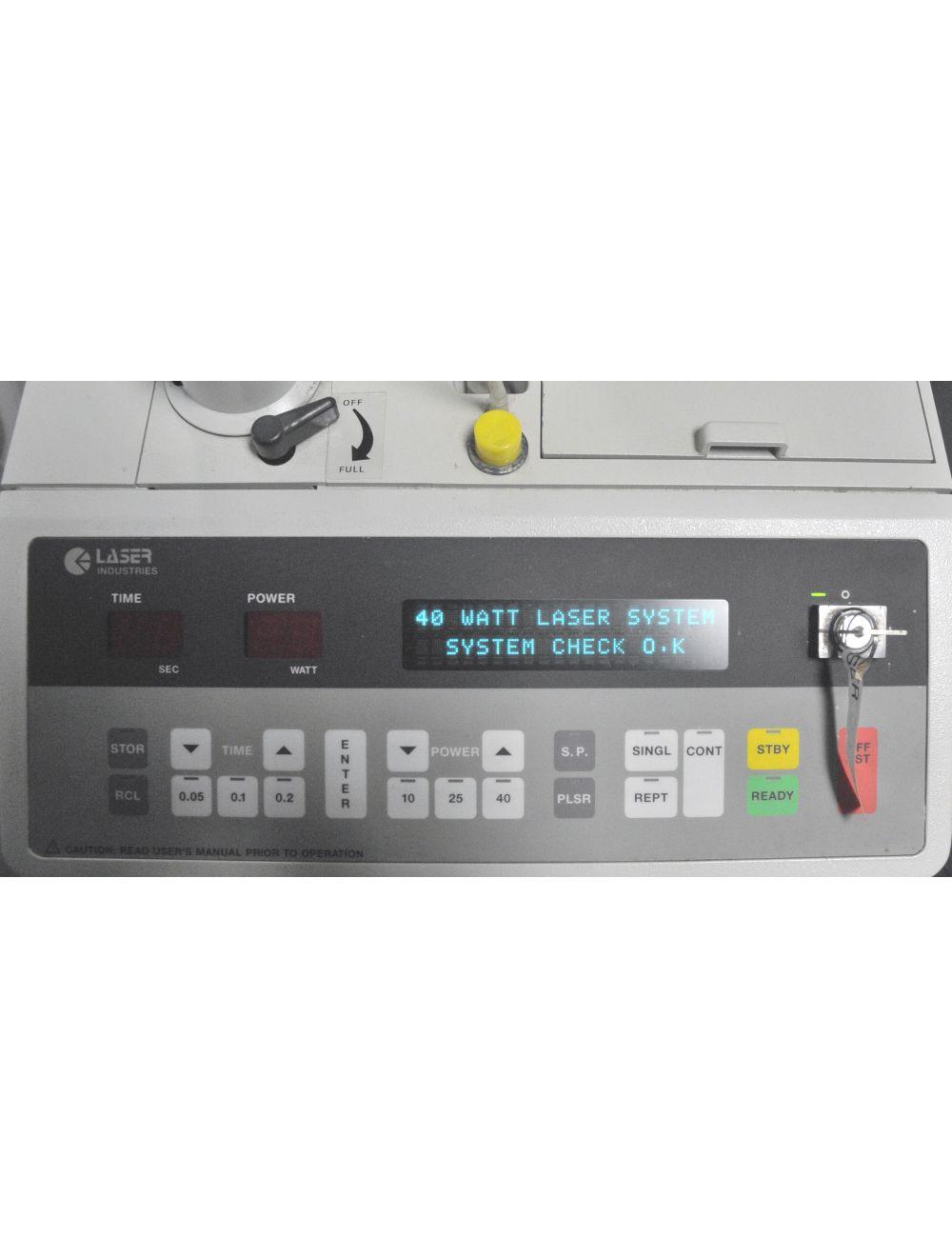 1994 Laser Industries Sharplan 40 Watt CO2 Laser Surgicenter S/C40 Compact 40C