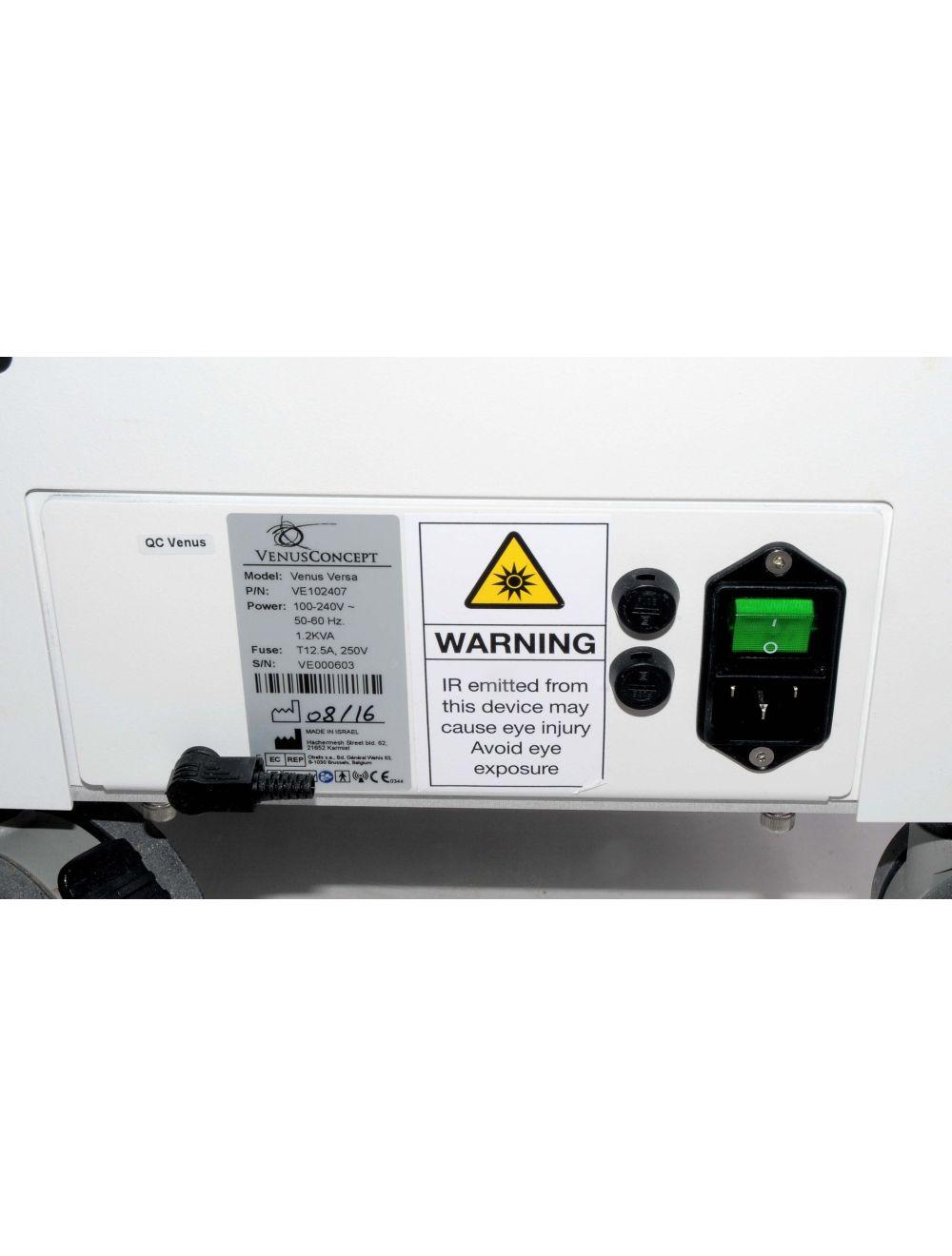 VENUS VERSA Concept IPL Laser Skin Rejuvenation Hair Removal w HandPieces! 2016