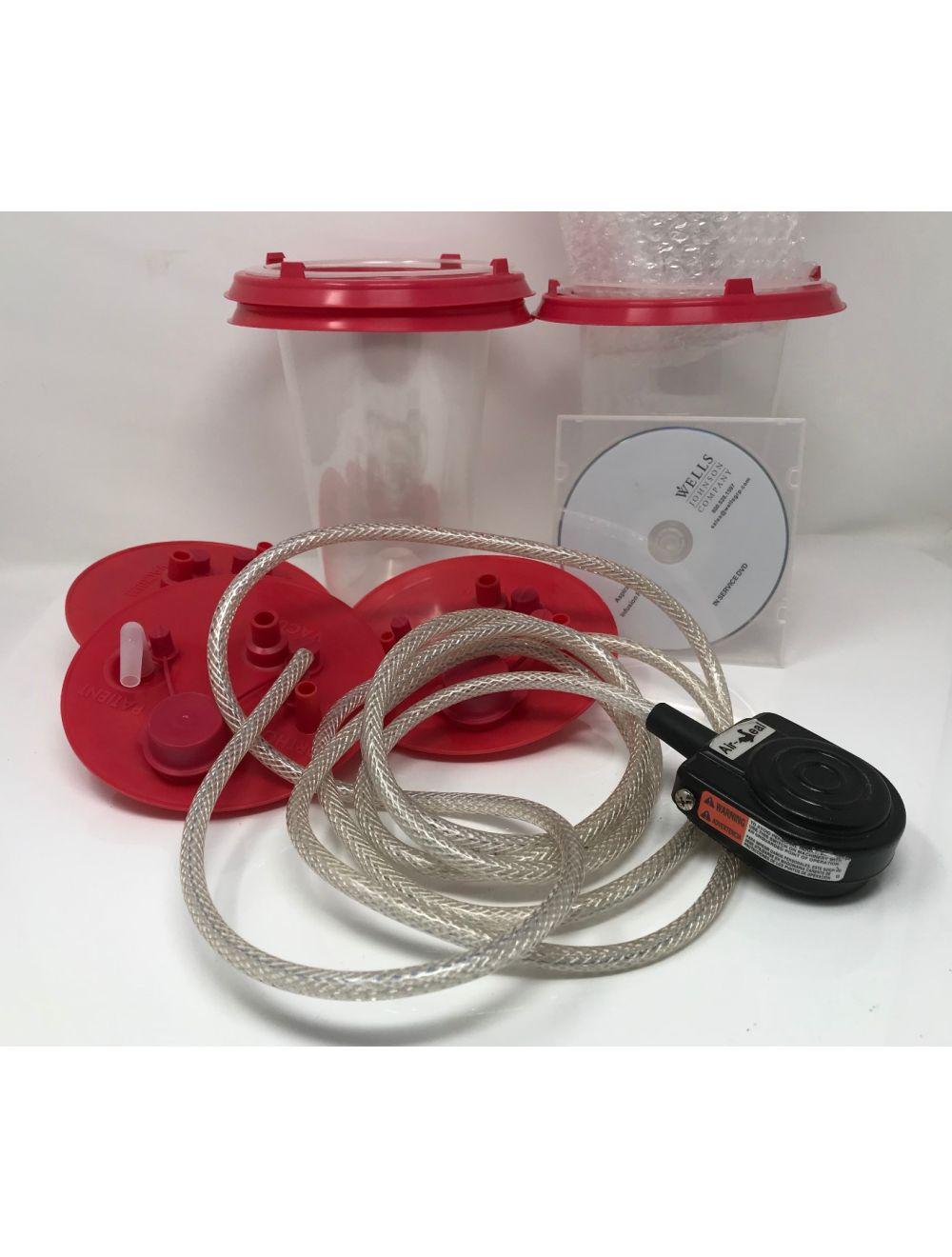 Wells Johnson Hercules Aspirator System with Accessories