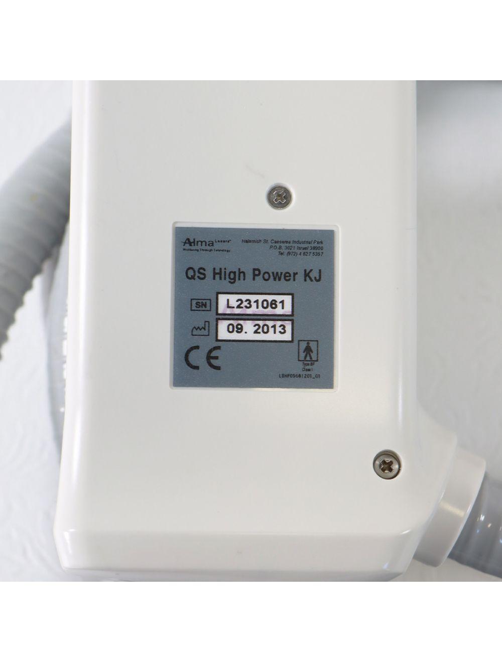 2013 Alma Harmony XL Laser Tattoo Removal Vascular Pigmented Lesions Acne 4 HP's