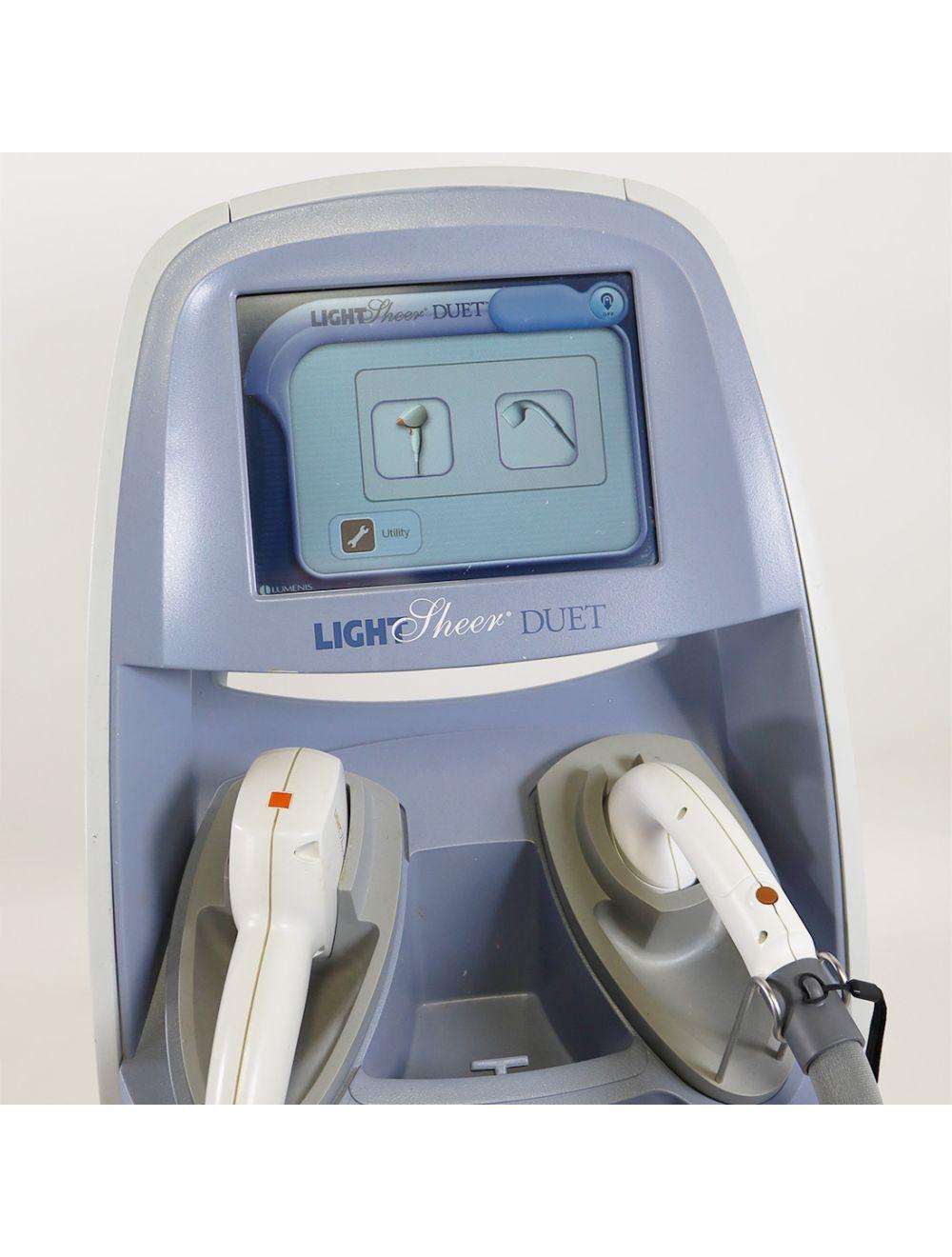 2012 Lumenis LightSheer Duet HS Handpieces 810nm Hair Removal System GASB00000