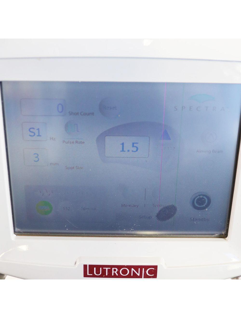 2012 Lutronic Spectra Dual Pulsed Nd Yag Laser Class IV Tattoo Removal System