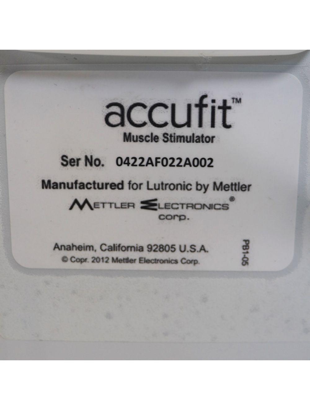 Lutronic Accufit IntelliStim Muscle Activation Stimulator System PB1-05