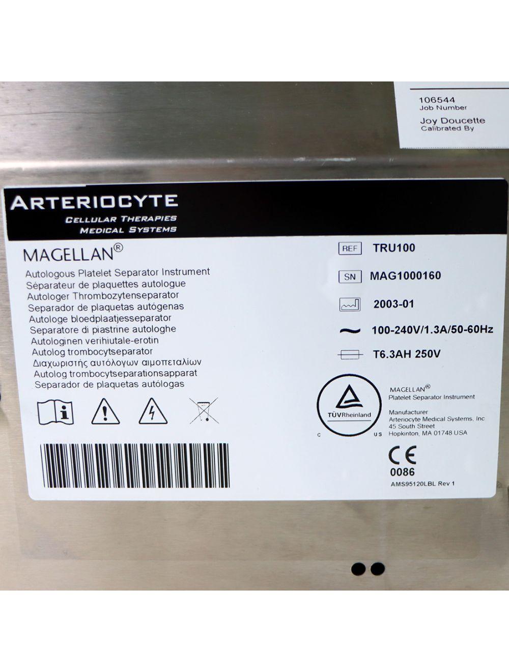 Magellan TRU100 Platelet Separator Instrument Centrifuge
