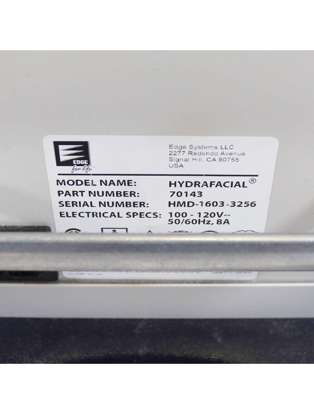 2016 Edge Systems Hydrafacial MD System Hydradermabrasion Skin Treatment 70143