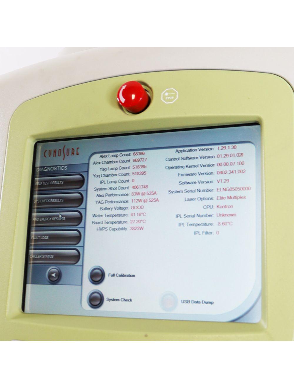 2014 Cynosure Elite MPX Laser 755/1064nm With IPL And Built-In Zimmer