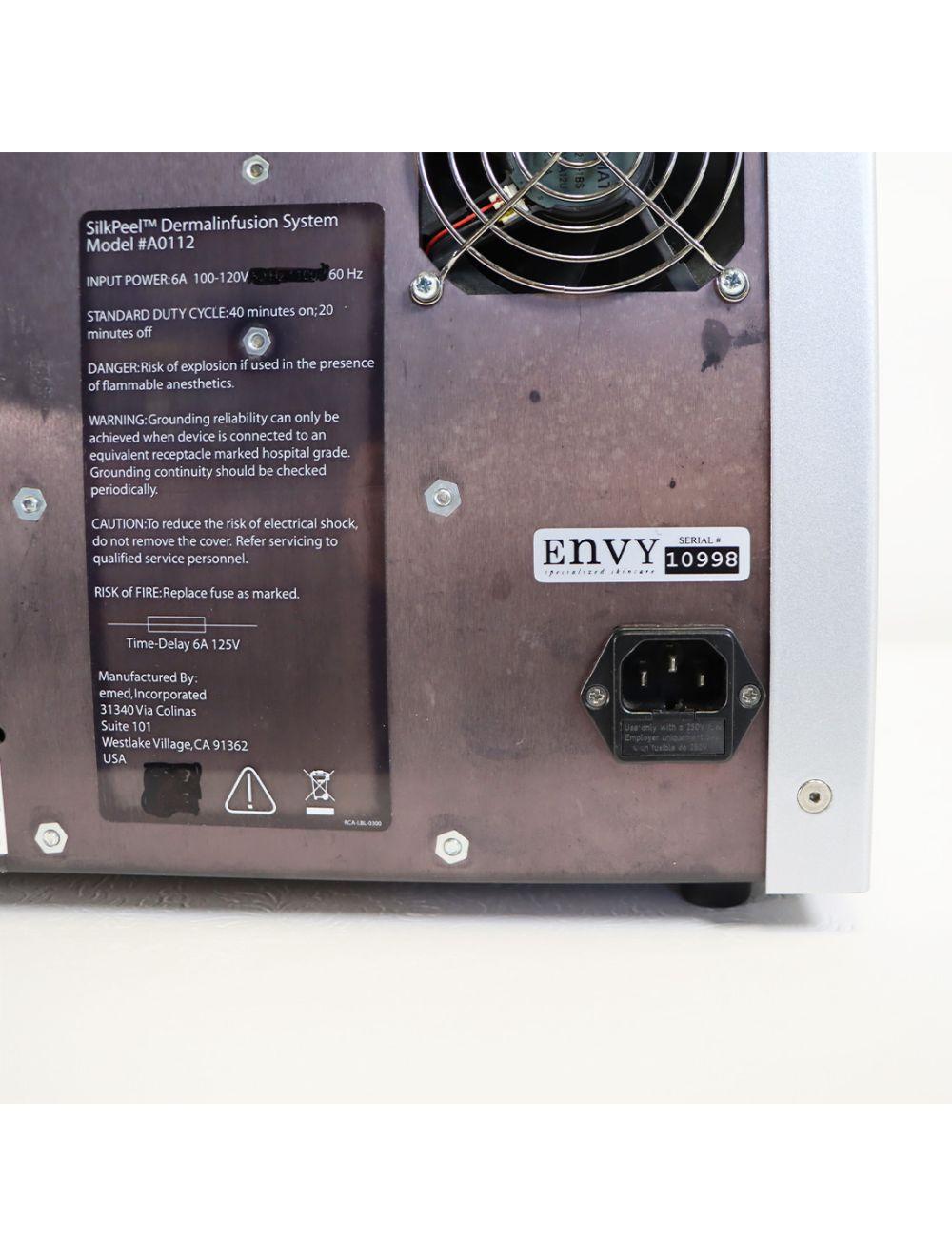 Envy Medical SilkPeel Dermalinfusion Skin Resurfacing Treatment System 285.3 Hours