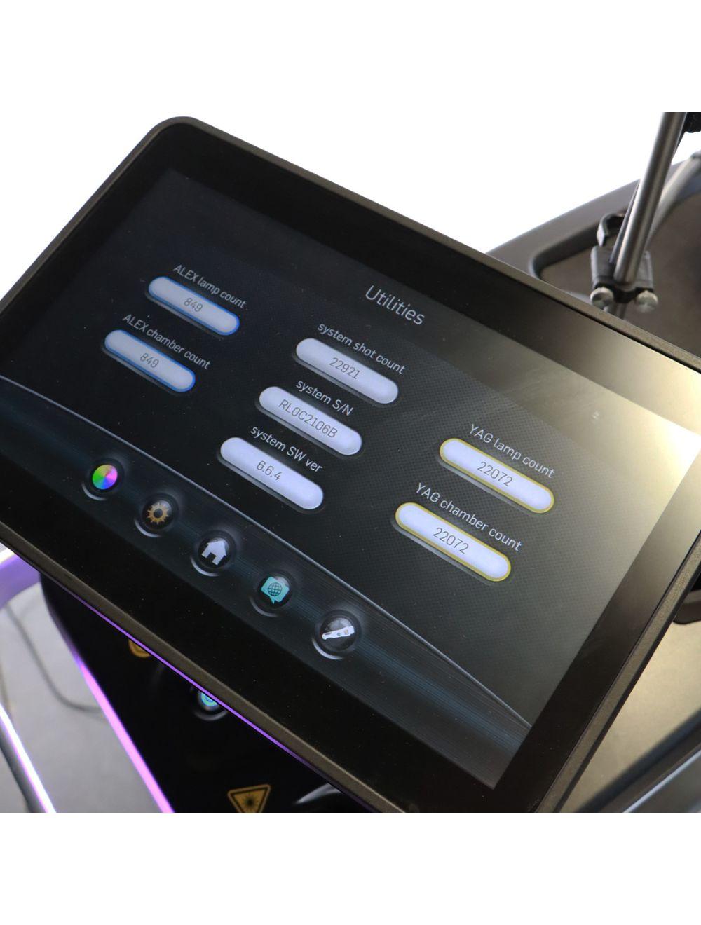 2020 Cynosure Elite iQ System Laser Hair Removal Veins Wrinkles Nd Yag w/Skintel