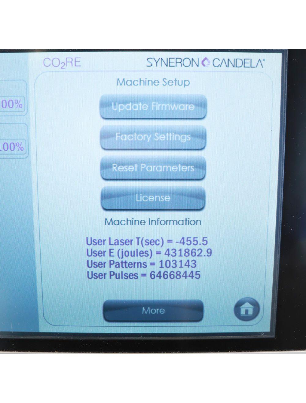 2017 Syneron Candela CO2RE Laser External Intima Surgical System