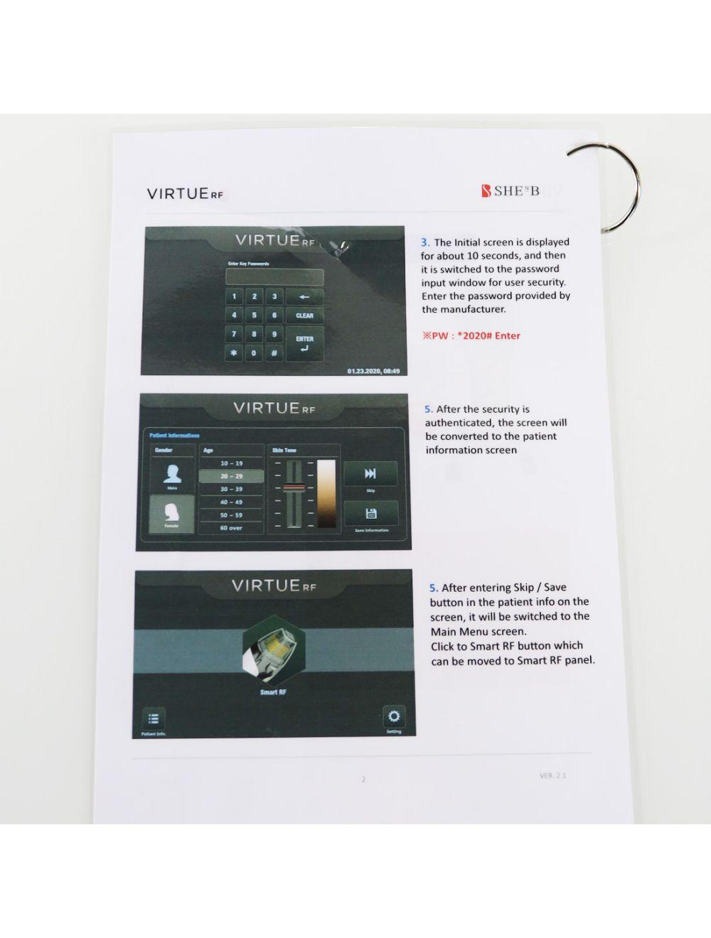 2020 Cartessa Virtue RF RadioFrequency SHEnB VirtueRF Wrinkles Scar Face Body