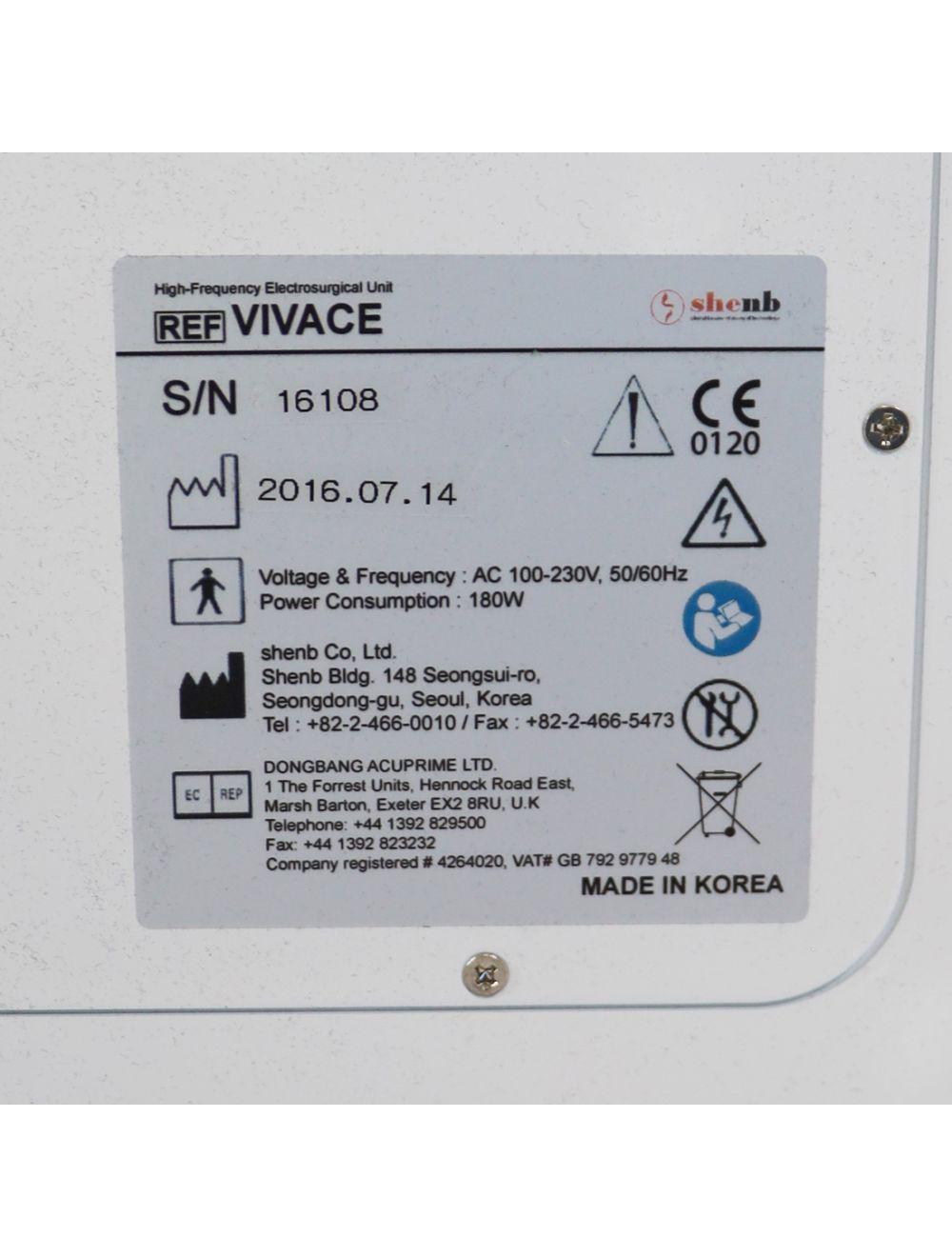 2016 Vivace Fractional RF Microneedling Wrinkle Skin Tightening System