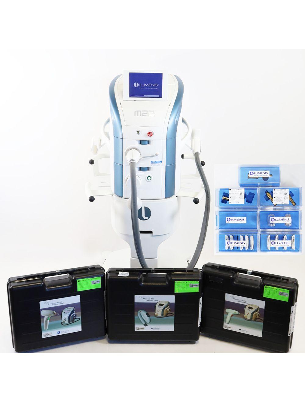 2018 Lumenis M22 Laser IPL Fully Loaded NdYag Q-Switched ResurFX System