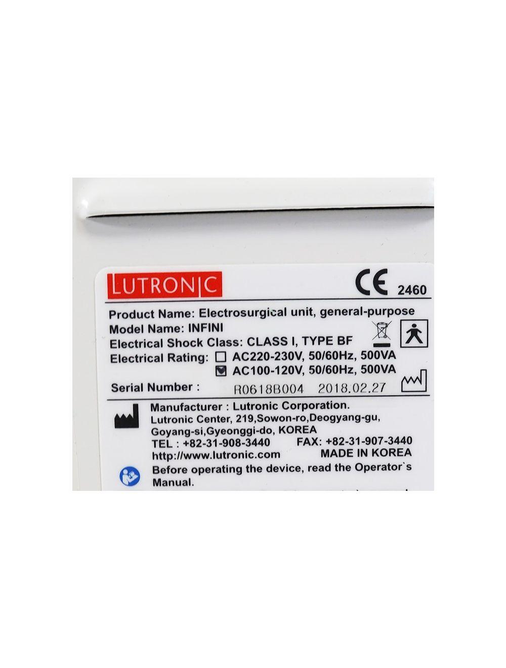 2018 Lutronic Infini RF Microneedling Skin Tightening Rejuvenation Acne Scars