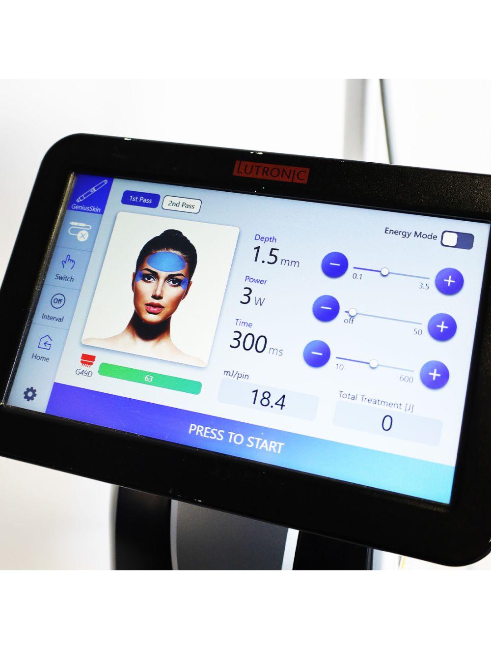 2018 Lutronic Genius Intelligent Focused RF Radio Frequency Microneedling System