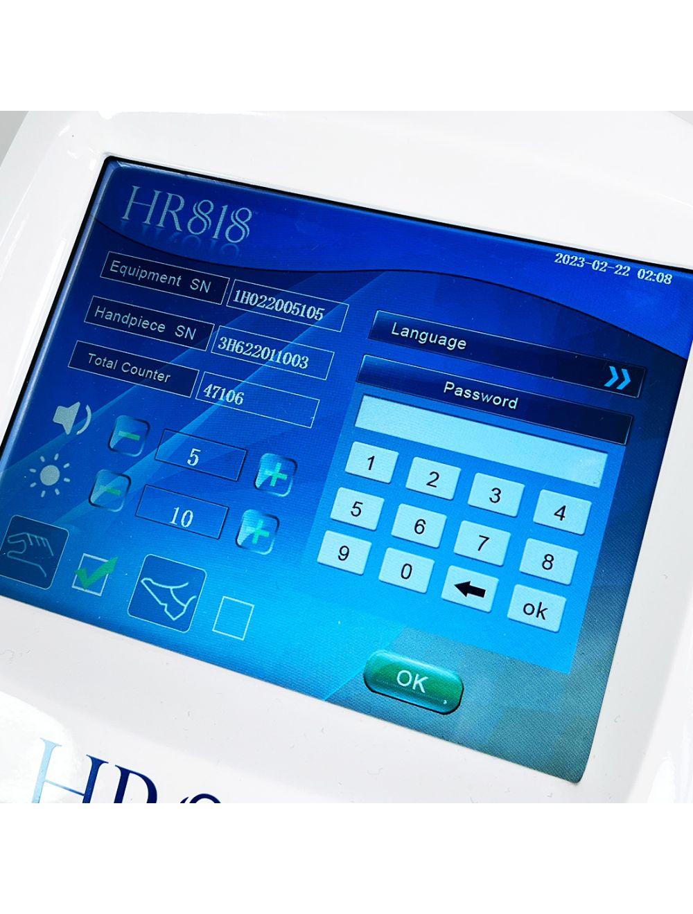 2020 SRELAS Zarin HR818 SDL-B 808nm Diode Laser Hair Removal / Reduction System