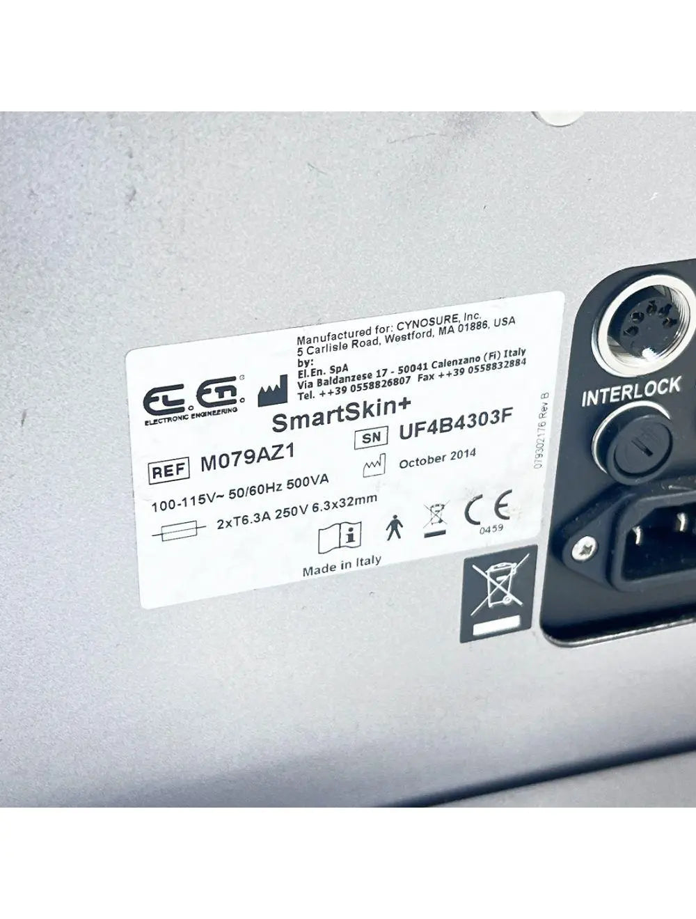 2014 Cynosure SmartSkin+ Plus Fractional CO2 Laser Skin Resurfacing Rejuvenation Cynosure