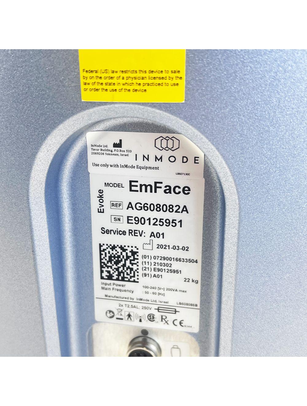 2021 InMode EVOKE RF Radio Frequency Submental Cheek Chin Face Contour