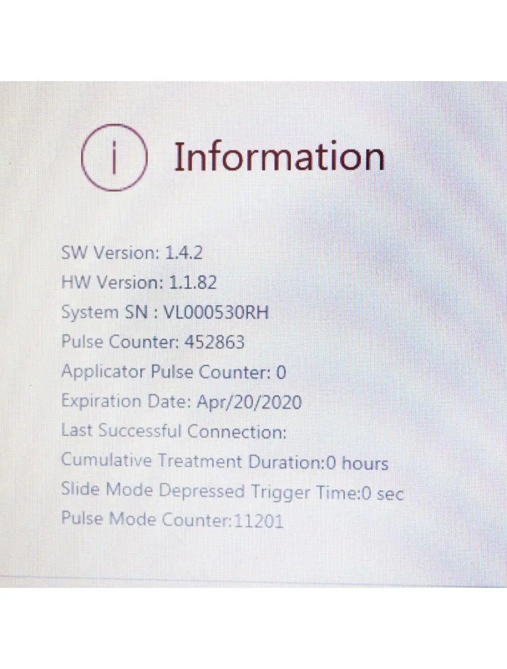 2019 VenusConcept Venus Velocity 800 nm Diode Hair Removal Laser Concept w/HP Venus