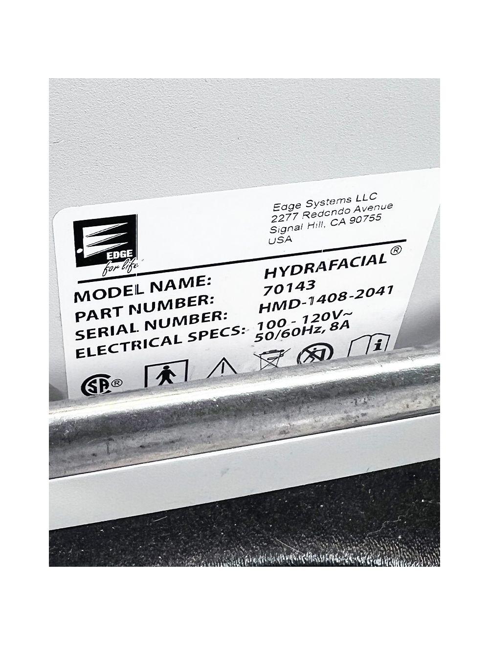 2016 Edge Systems Hydrafacial MD Multi-Step Treatment Hydradermabrasion System