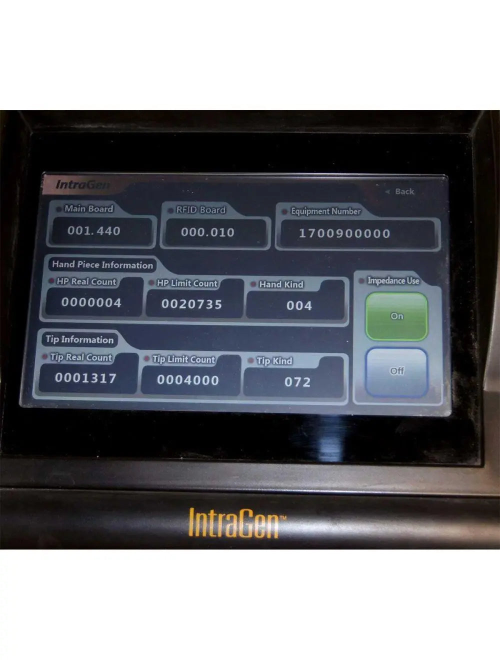 2017 Jeisys IntraGen Electrosurgical Unit Radio Frequency Micro Needle System