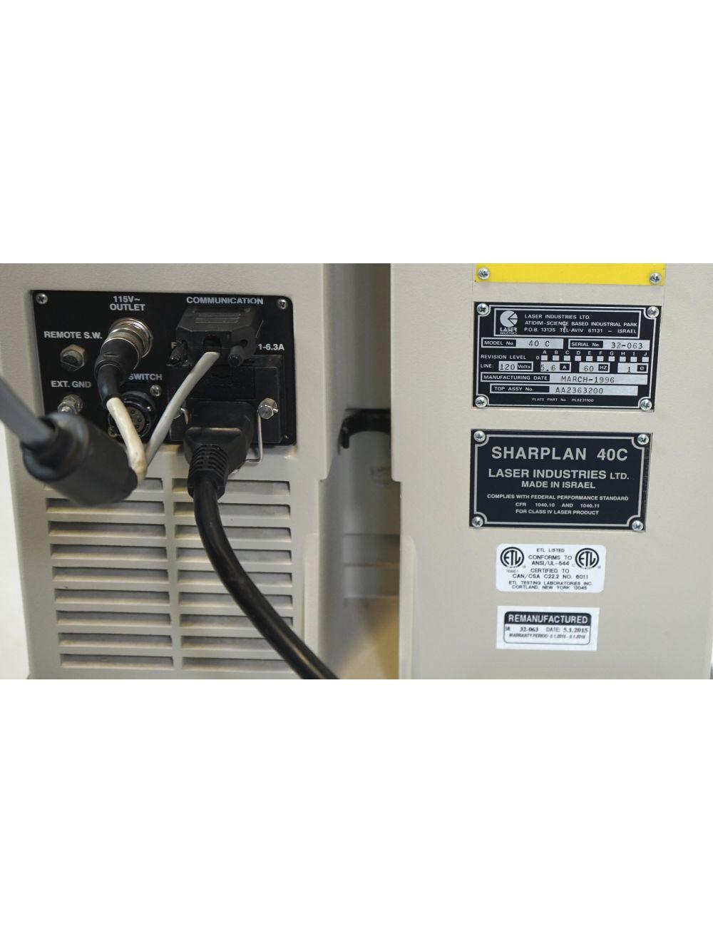 1996 Sharplan 40C CO2 Laser Scanner SwiftLase Gynecology ENT Surgery LOADED