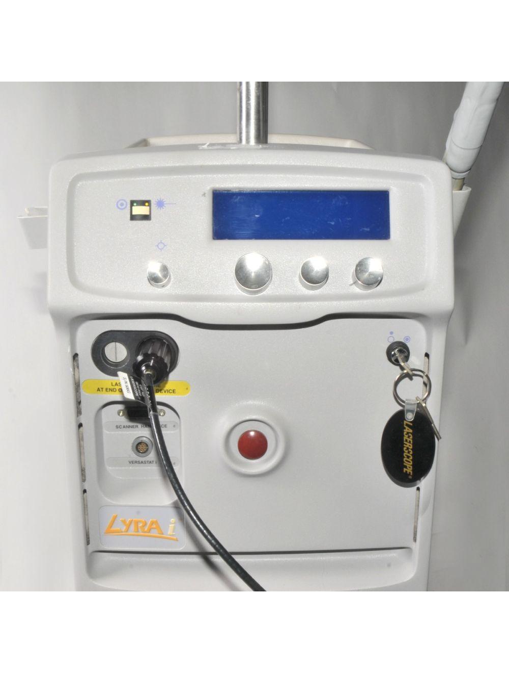 2005 Laserscope Lyra i Nd Yag Hair Removal Skin Rejuvenation Vascular Lesions