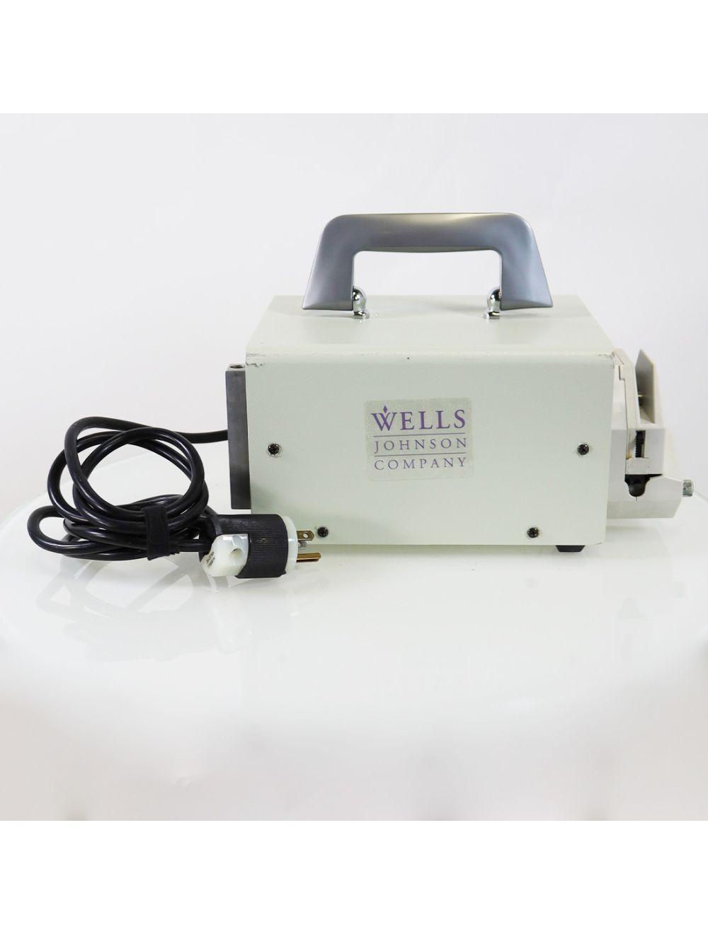 Wells Johnson Single Head Infiltration Pump Aspiration w FootSwitch Pedal