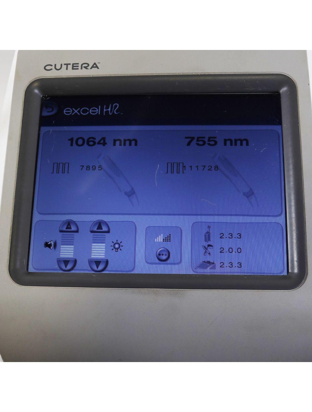 2017 Cutera ExcelHR Alexandrite Nd:YAG 755nm 1064nm Excel HR Laser System