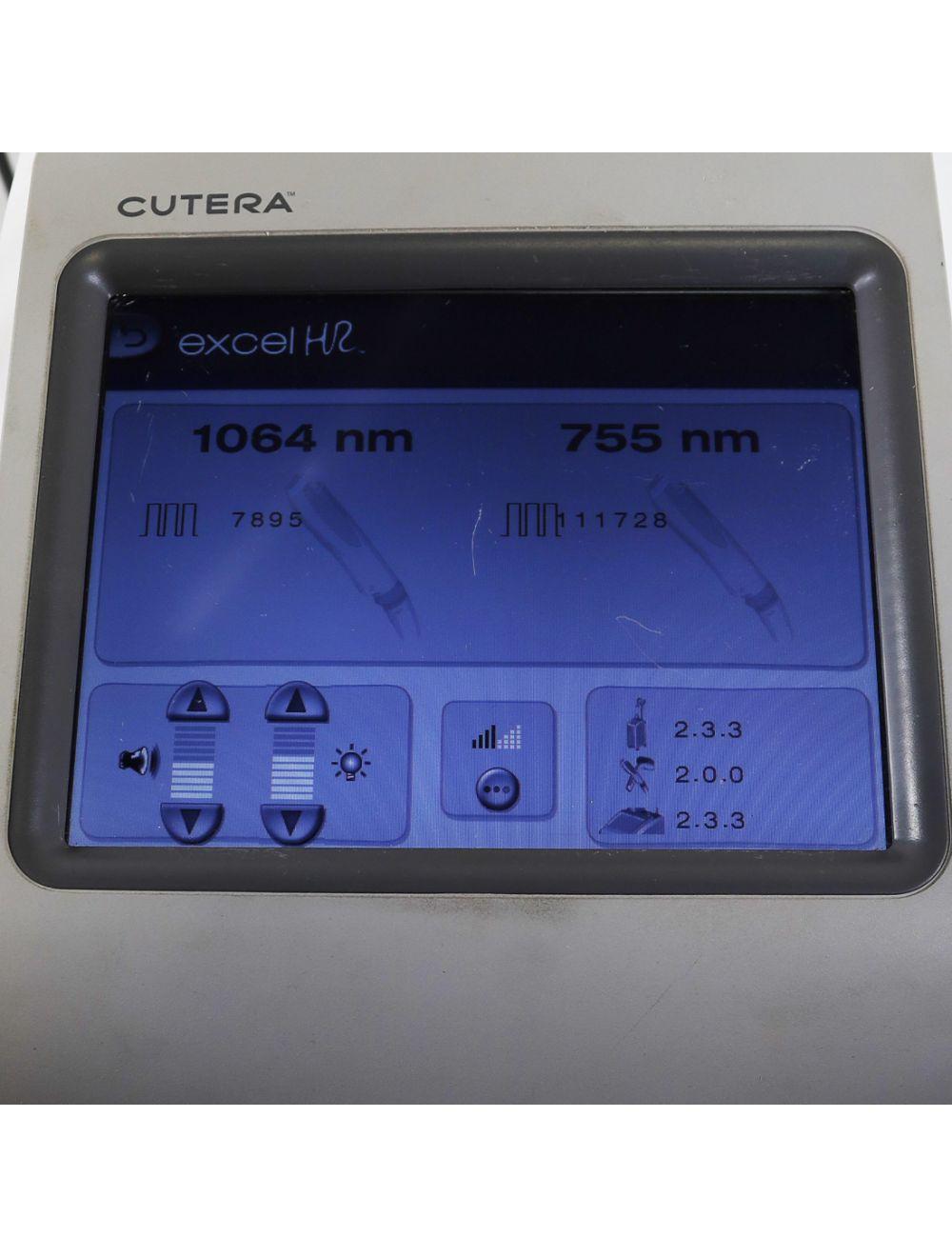 2017 Cutera ExcelHR Alexandrite Nd:YAG 755nm 1064nm Excel HR Laser System