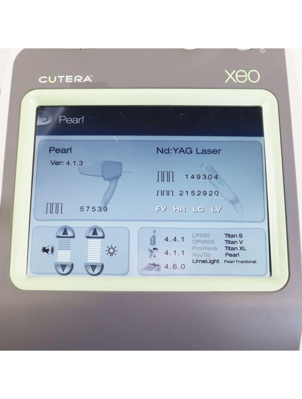2013 Cutera XEO Nd: YAG Titan V Titan XL Pearl Pearl Fractional System