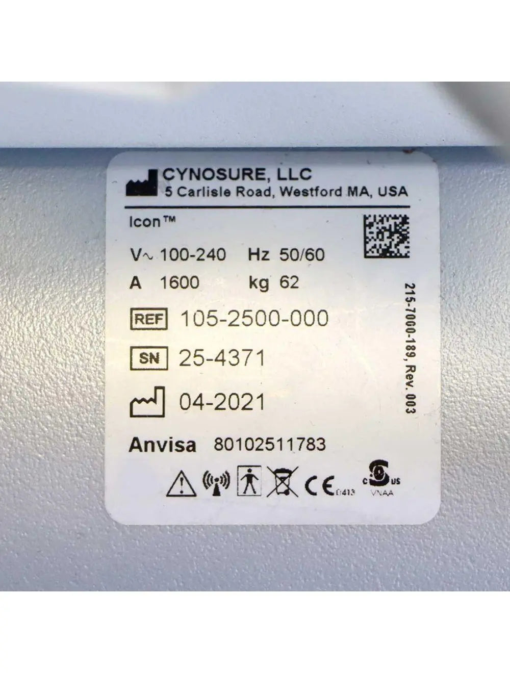 2021 Palomar ICON IPL Laser Hair Removal Pigmented Lesions Skin Resurfacing Acne Palomar