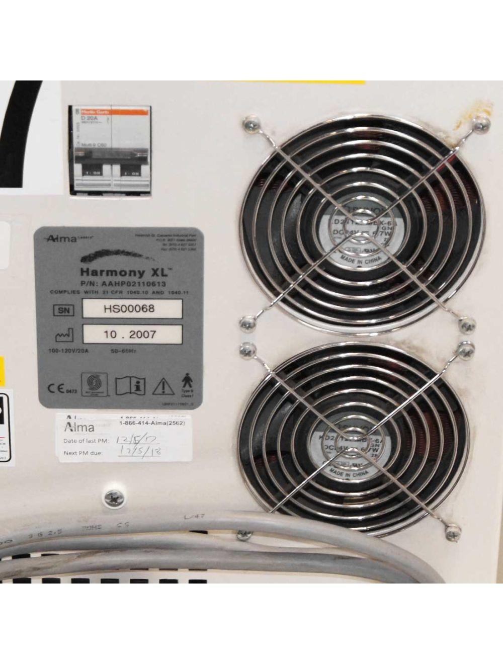 2007 Alma Harmony XL IPL Laser Hair Removal Acne Vascular Pigmented Lesions