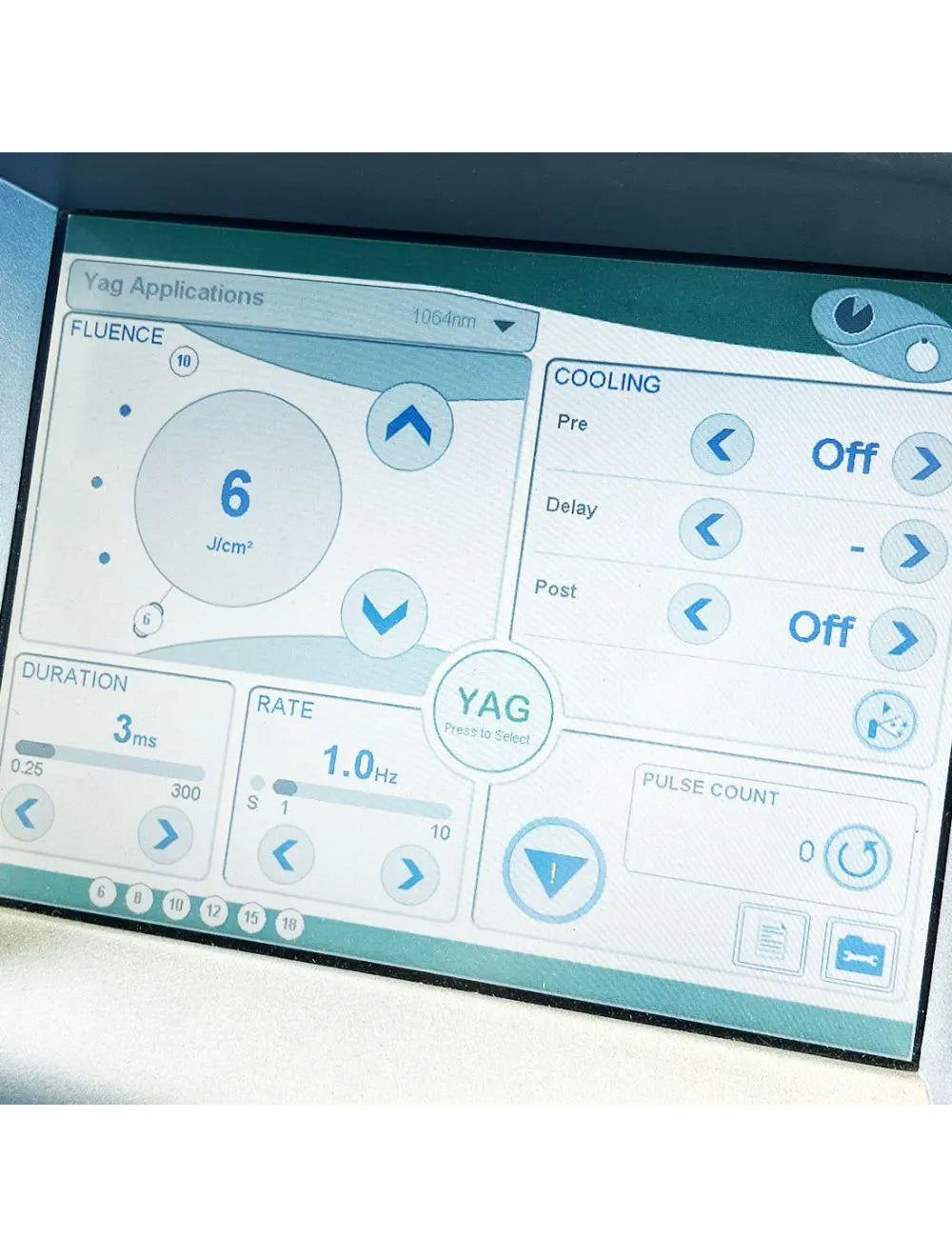 2009 Candela GentleMax Laser GMax YAG Alex 755 1064 6-18mm HR Hair Removal Vein Candela