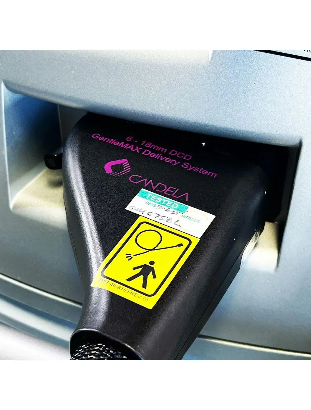 2009 Candela GentleMax Laser GMax YAG Alex 755 1064 6-18mm HR Hair Removal Vein Candela